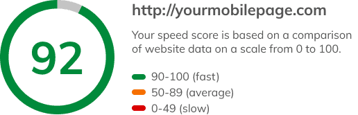 Lightning Fast Load Times Image