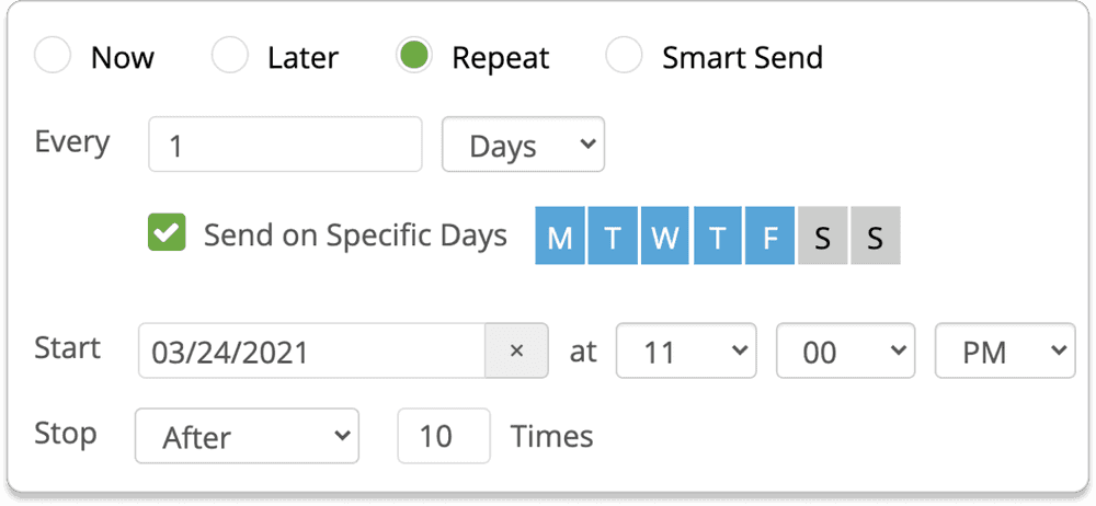 Flexible Scheduling Image